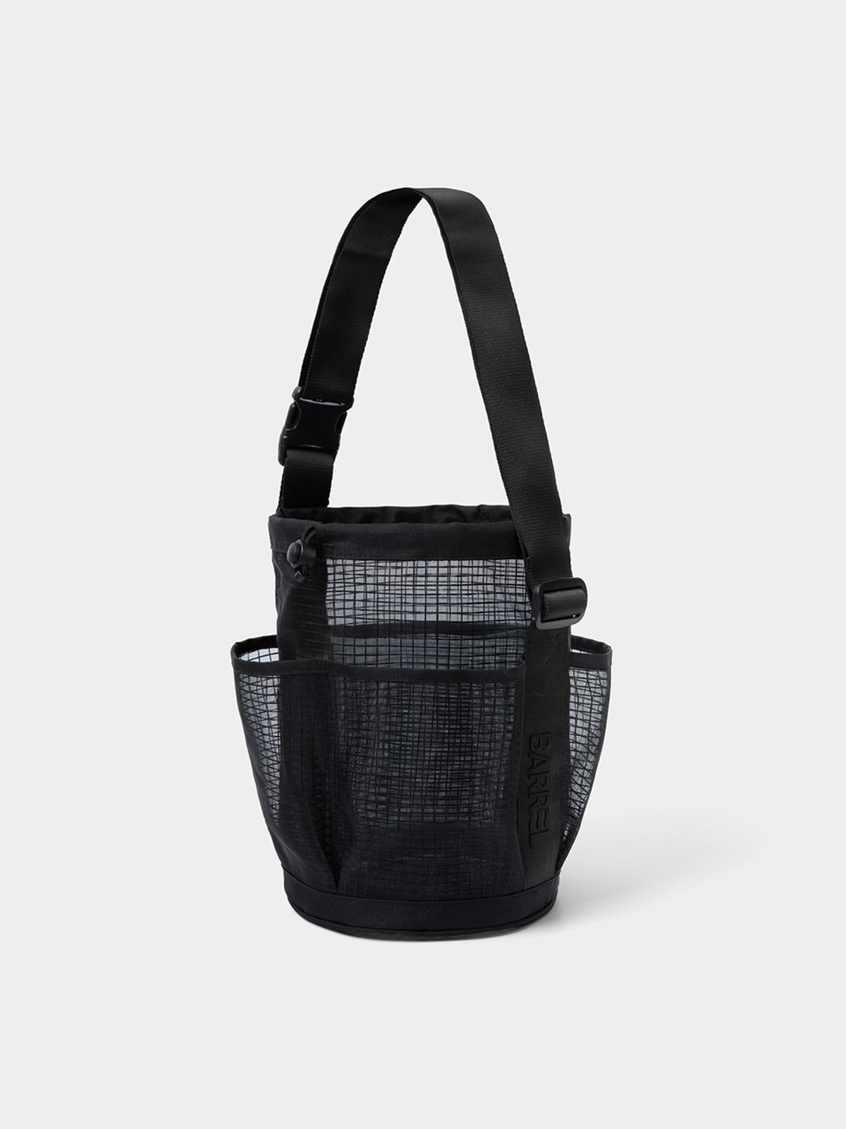배럴(BARREL) 메쉬 샤워 토트백 8L 블랙 (B5SUABG002BLK)