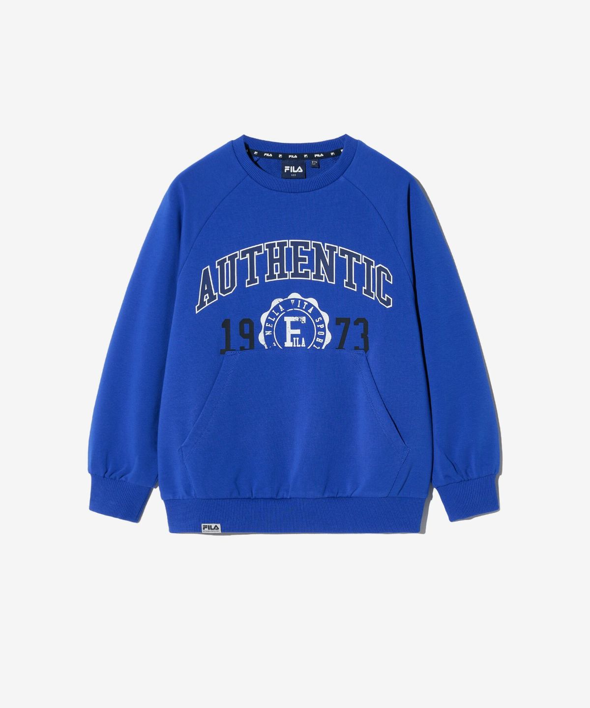 휠라 키즈(FILA KIDS) 캠퍼스 바시티 맨투맨(FK2POH1302XCBT)