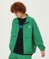에센셜 빅로고 우븐 자켓 GREEN