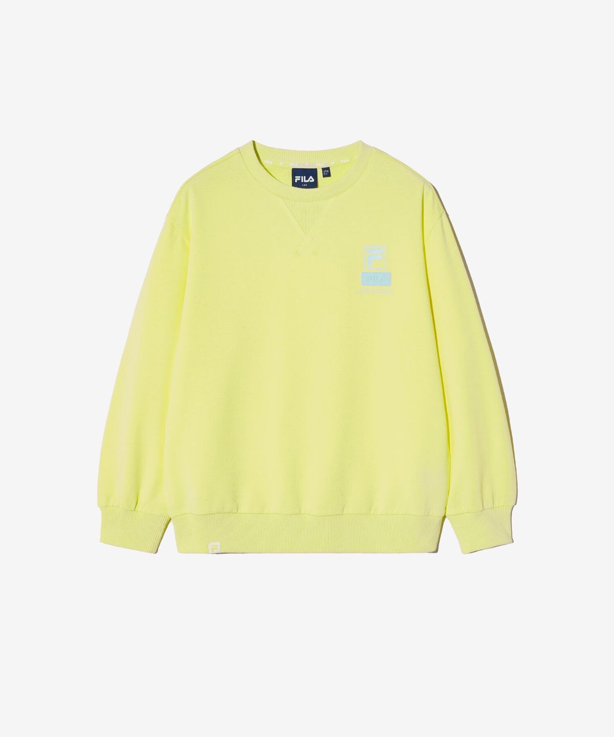 휠라 키즈(FILA KIDS) 베이직 로고 맨투맨