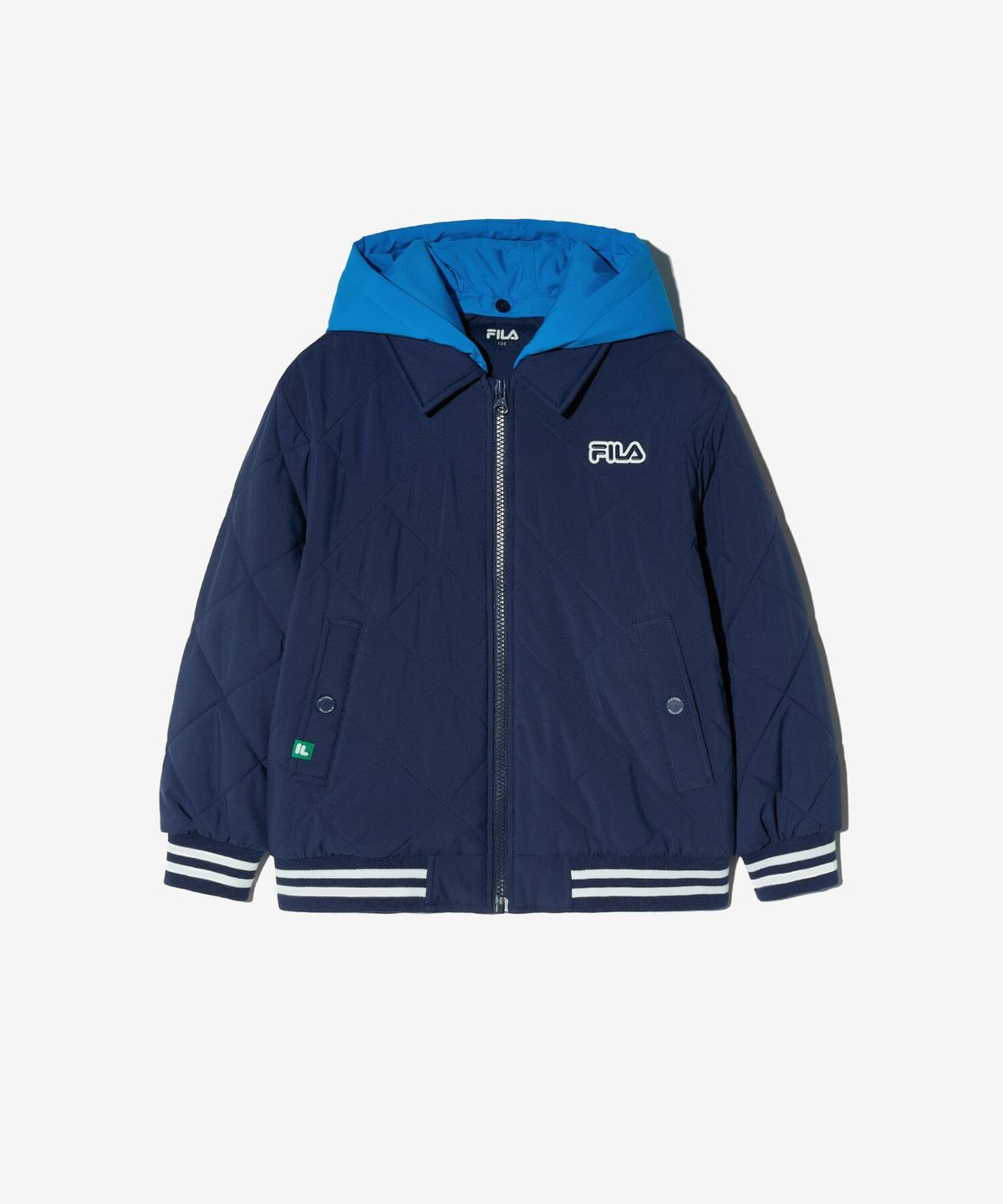 휠라 키즈(FILA KIDS) Travel club 경량 퀄팅 자켓