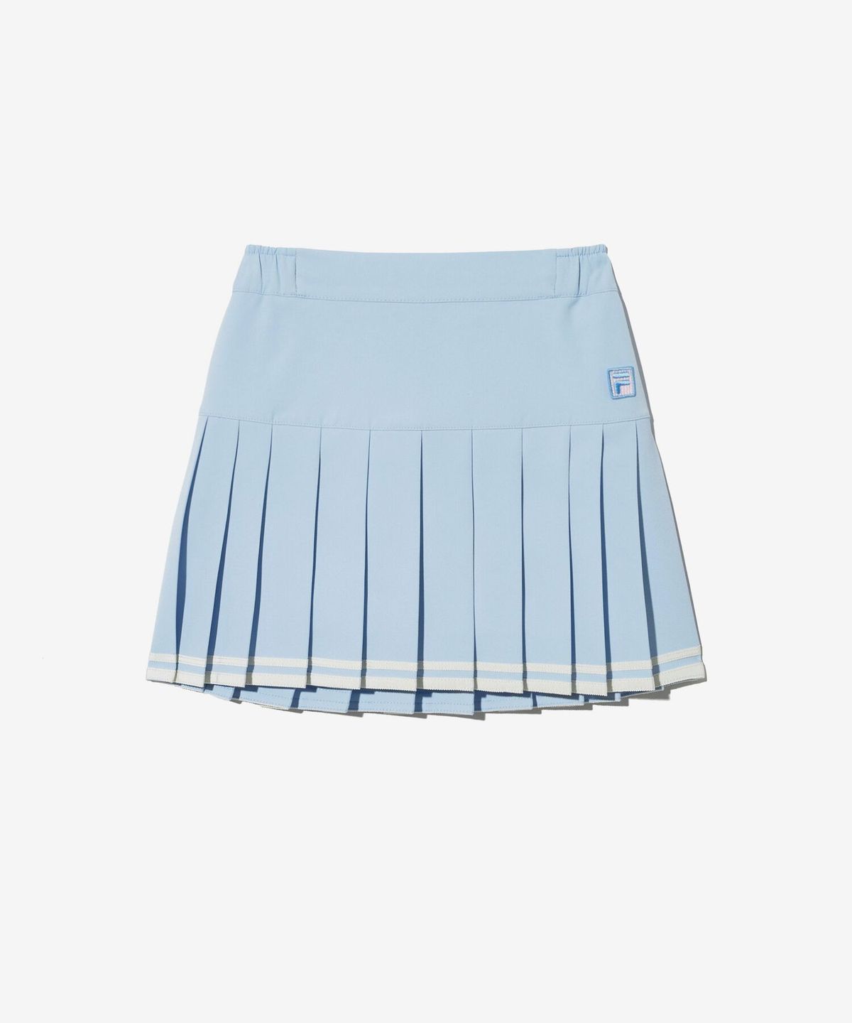 휠라 키즈(FILA KIDS) 밑단 테이프 플리츠 스커트