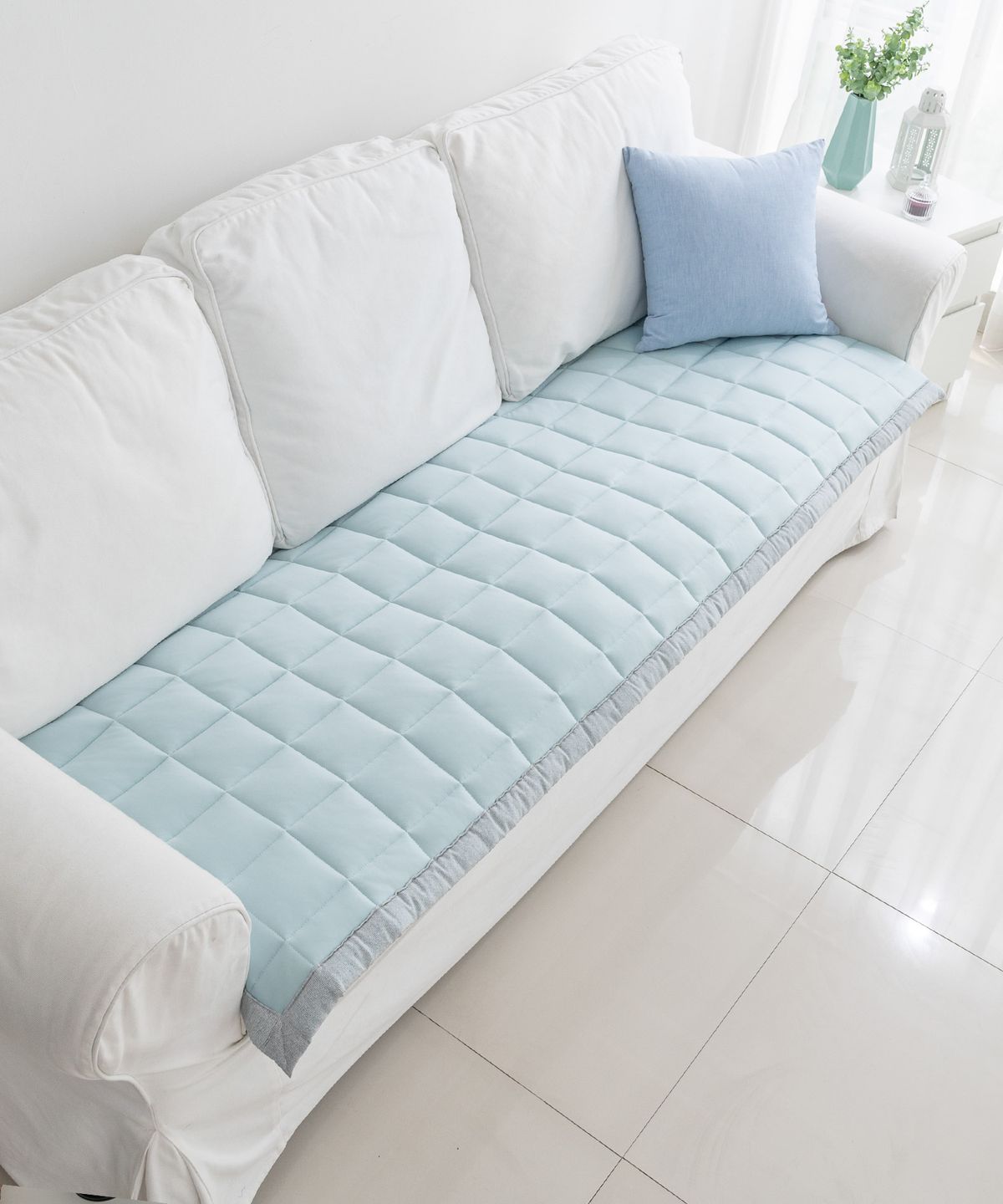 샤이닝홈(SHININGHOME) 마인 제로 냉감 여름 소파패드 3size (3인용/4인용/돌소파용)