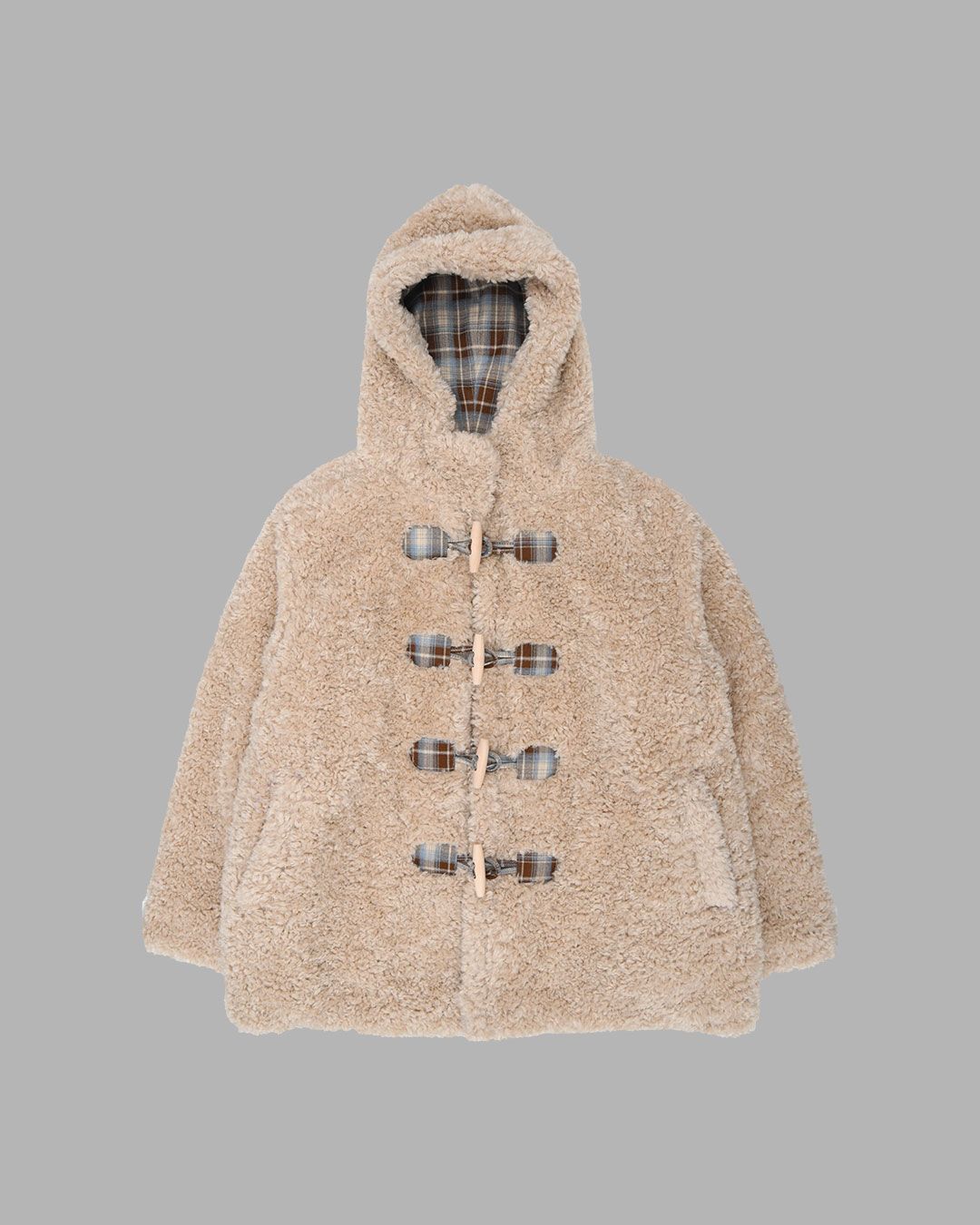 MUSINSA公式 | THEMUSEUMVISITOR FUR JACKET (BEIGE)