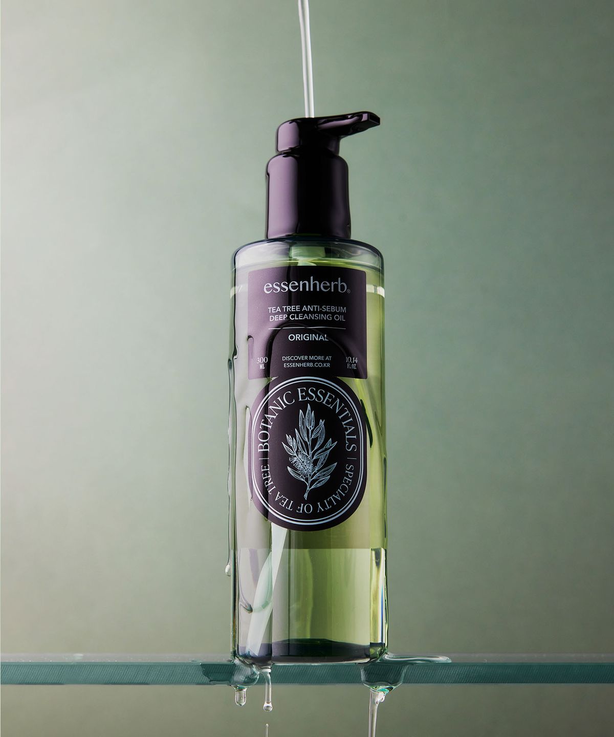 에센허브(ESSENHERB) 티트리 안티 세범 딥 클렌징 오일 300ml