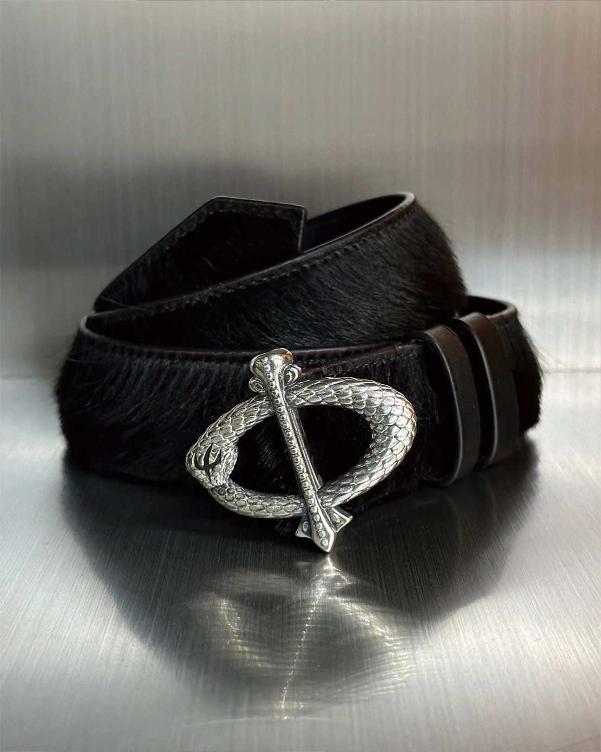 스쿠읏 핸드미다운즈(SKOOT HANDMEDOWNS) Velvet Serpent Belt