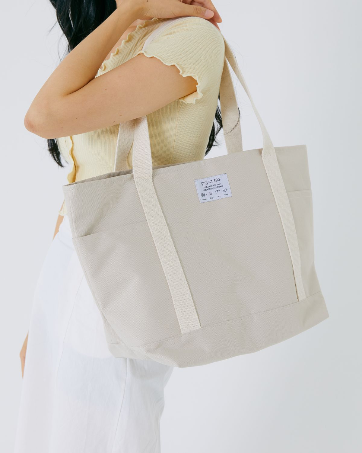 프로젝트 1907(PROJECT1907) [PLASTIC] Tote Bag (3 Color)