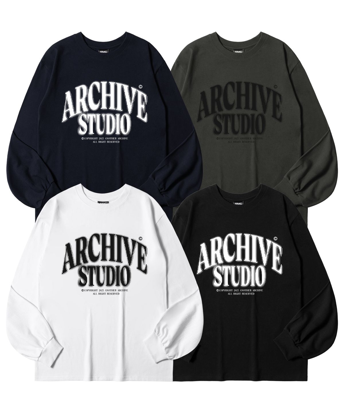 어나더 아카이브(ANOTHER ARCHIVE) 2PACK 노이즈 아카이브 스튜디오 롱슬리브
