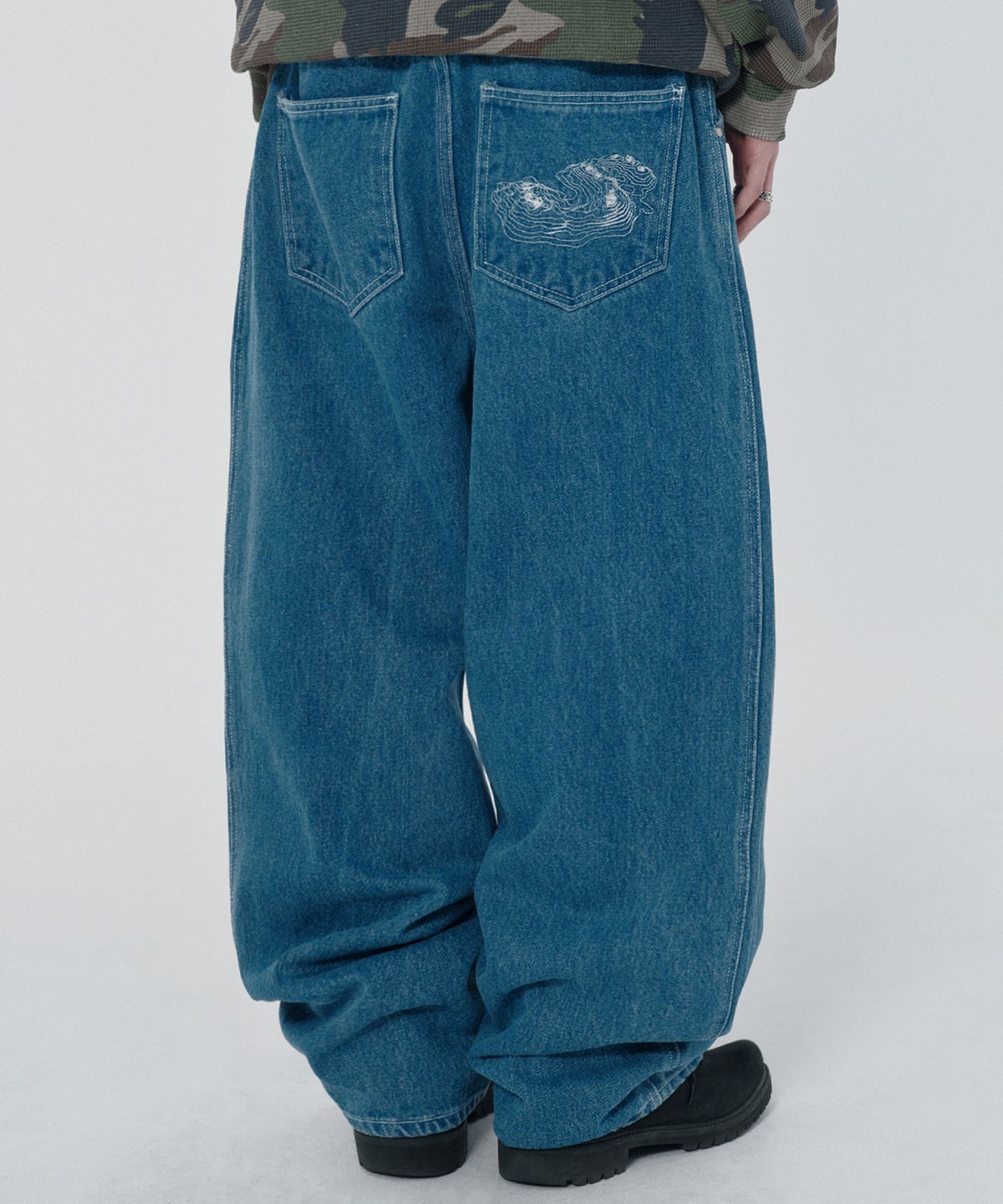스웨이드(SUADE) CONTOUR POCKET DENIM [BLUE]