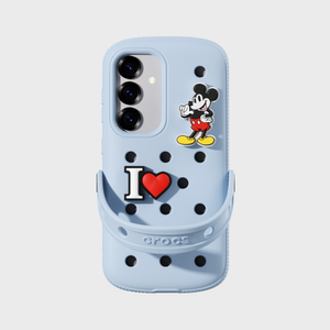 크록스 블루 칼사이트 케이스 for Galaxy S25 Series