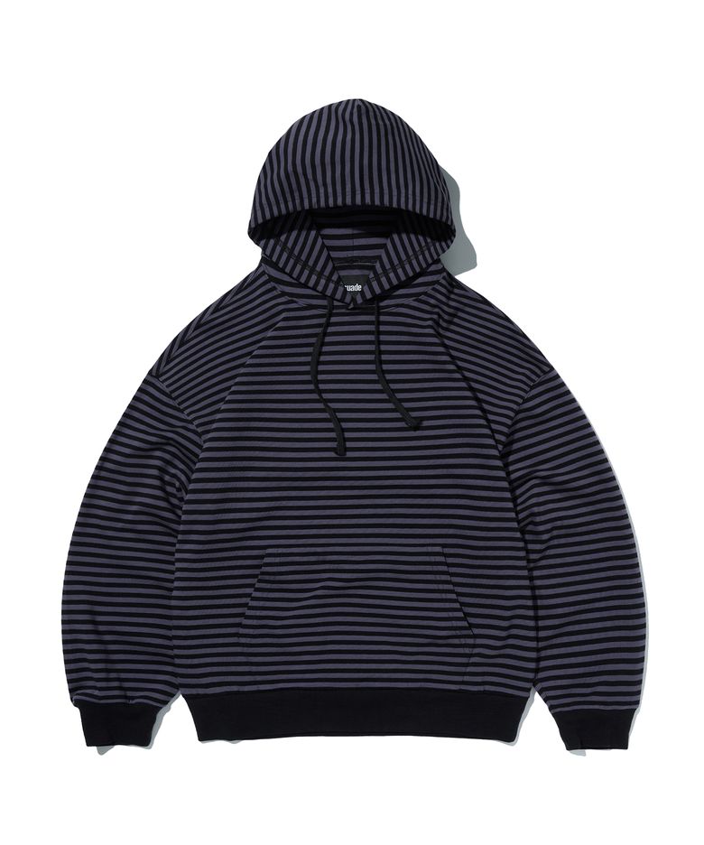 STRIPE HOODIE [BLACK]