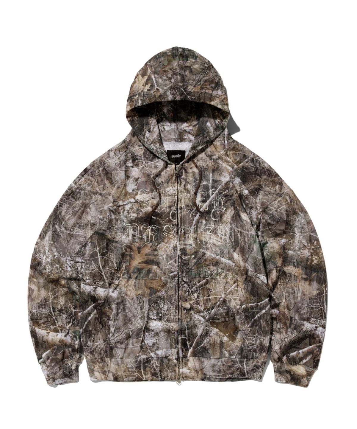 스웨이드(SUADE) THERMAL CAMO HOOD ZIP UP [TREE CAMO]
