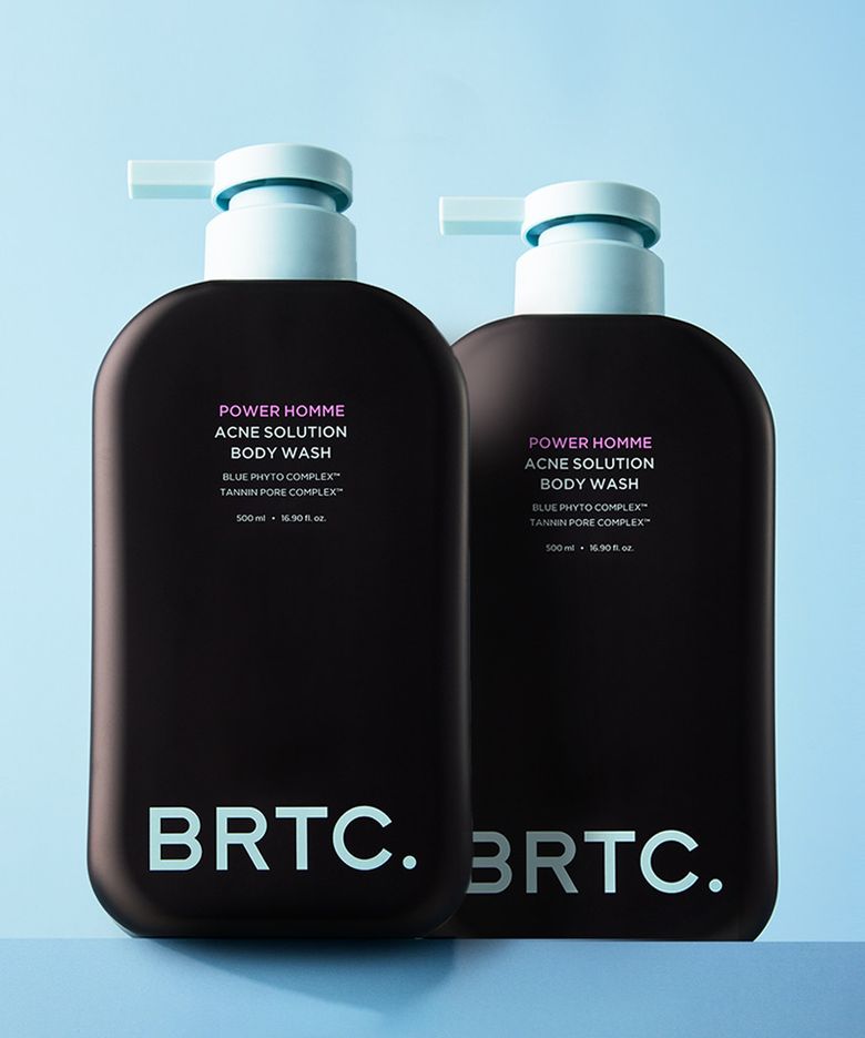 파워 옴므 아크네 솔루션 바디 워시 500ml 듀오 기획