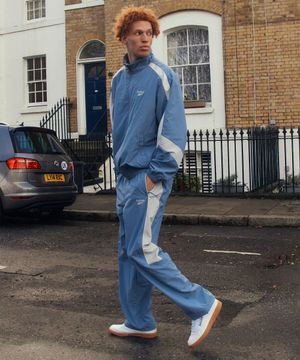 레전드 2WAY 웜업 팬츠 - 블루