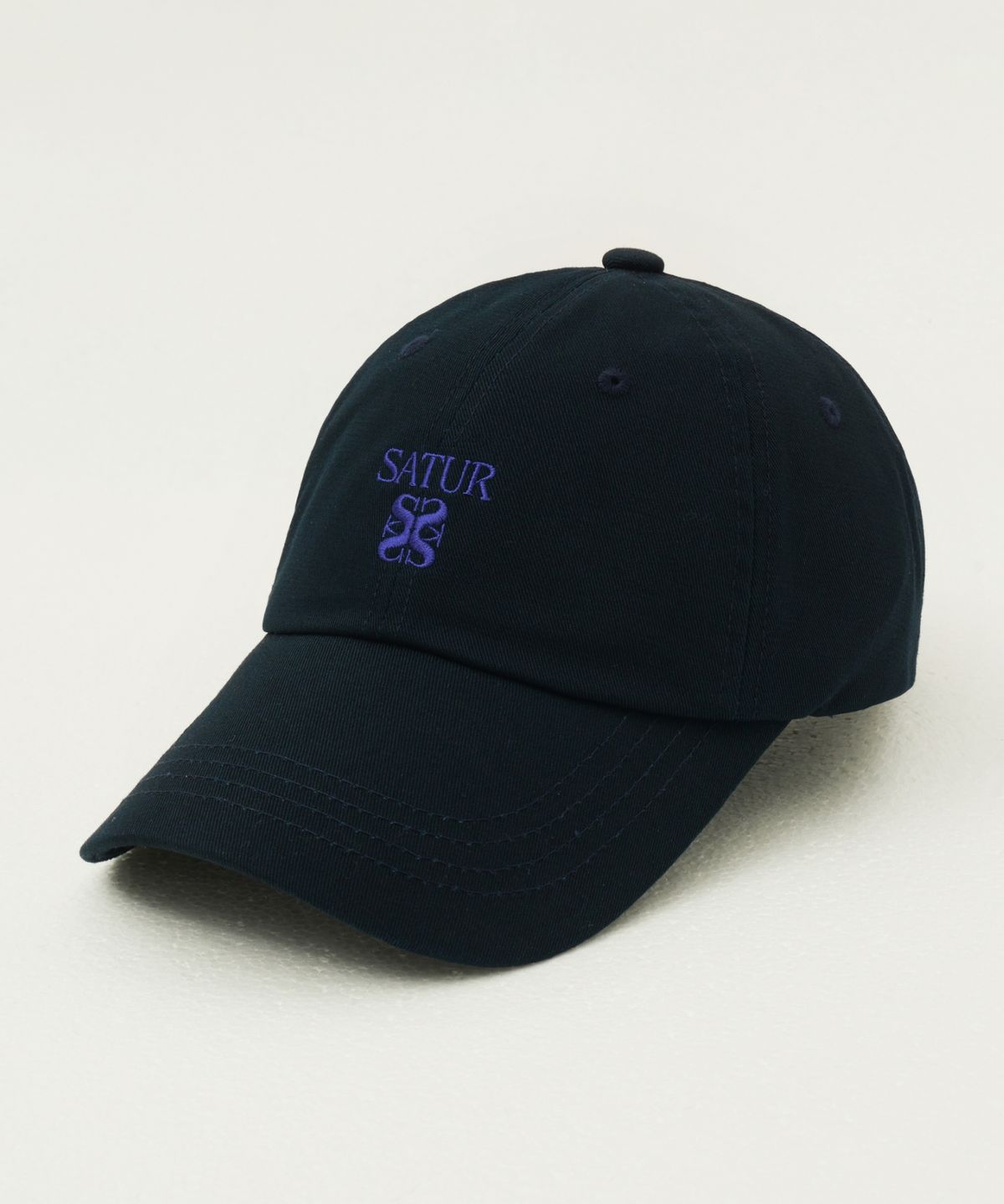 세터(SATUR) 클래식 로고 볼캡 아트 블루