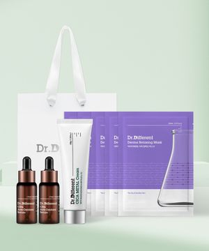 CEQ 안티옥시던트 세럼 2개입+더마 마스크 1박스+시카 메탈 크림 50g+쇼핑백 선물세트