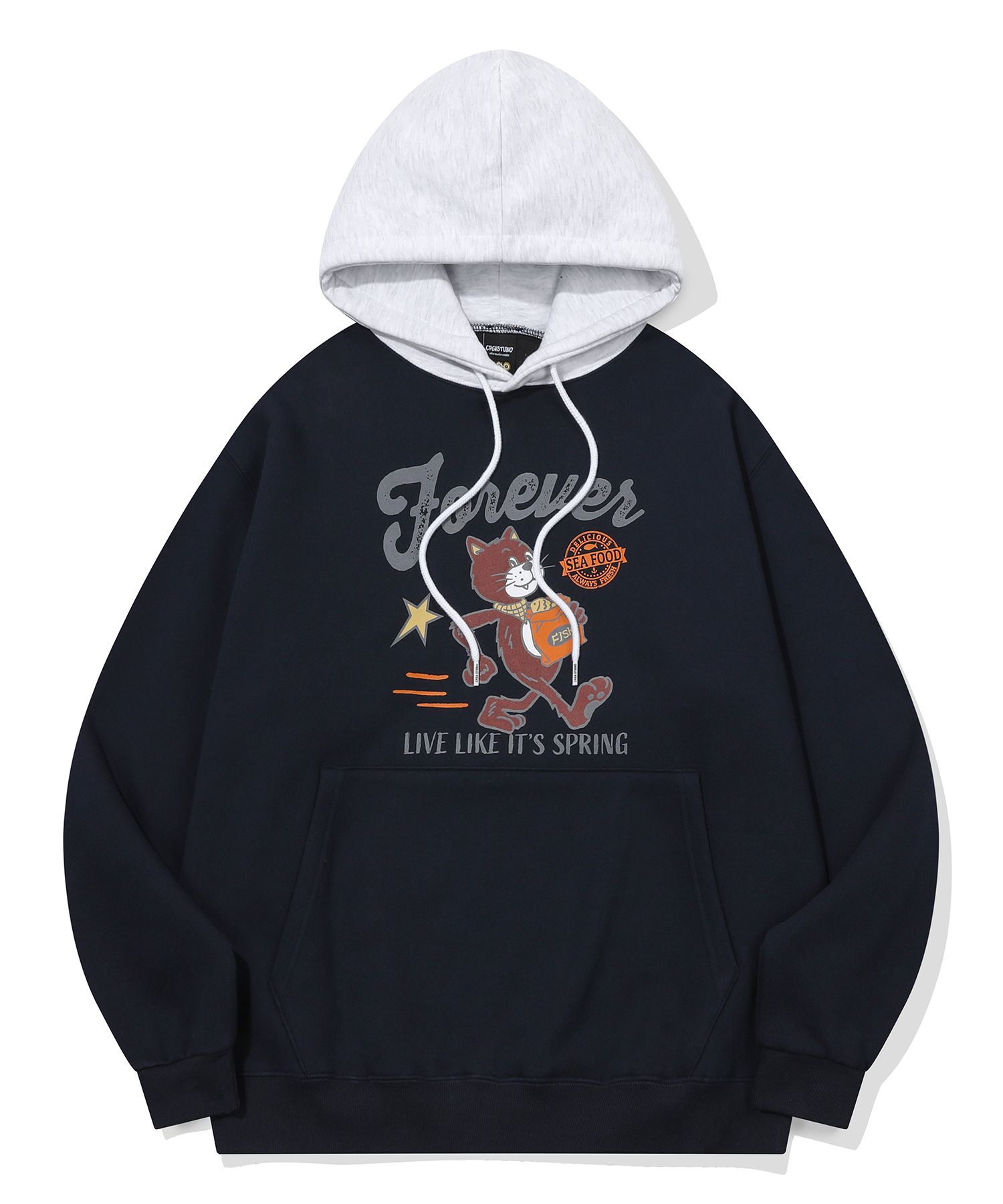 【CPGN STUDIO】25SS★ Forever Raglan Hoodie MUSINSA | CPGN STUDIO Forever Raglan Hoodie Navy