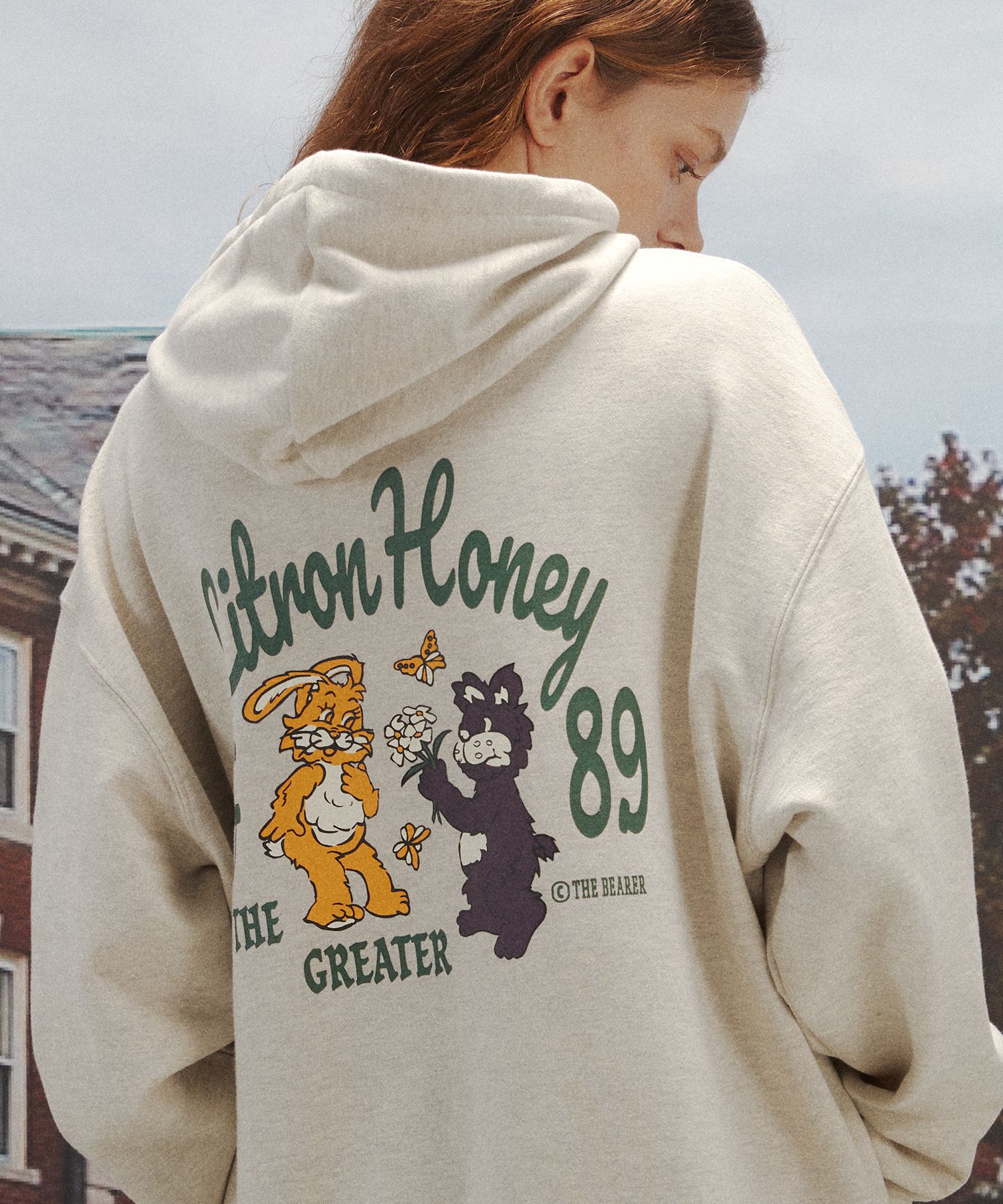 【CPGN】HOPPI BEAR HOODIE MUSINSA | CPGN STUDIO Hoppy Bear Hoodie Oatmeal