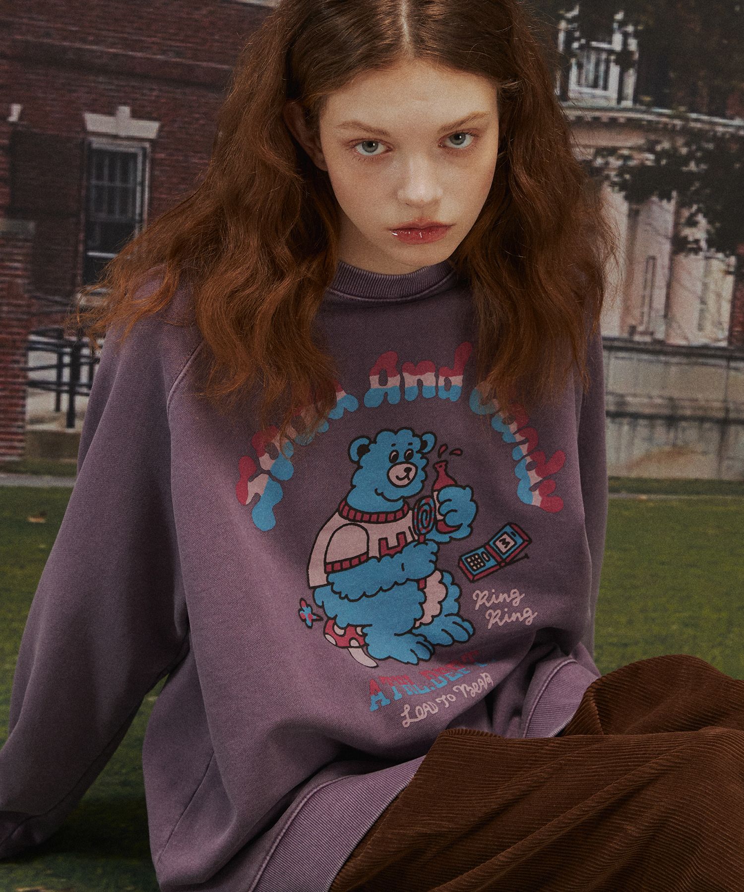 【CPGN】SODA BEAR RAGLAN PIGMENT SWEATSHIRT 2色 MUSINSA | CPGN STUDIO Soda Bear Raglan Pigment Man to Man