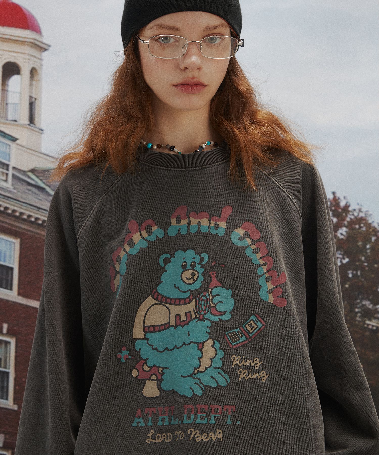 【CPGN】SODA BEAR RAGLAN PIGMENT SWEATSHIRT 2色 MUSINSA | CPGN STUDIO Soda Bear Raglan Pigment Man to Man