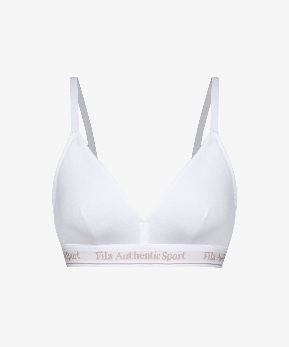 휠라언더웨어(FILA UNDERWEAR) 벨로 소프트 트라이앵글 브라(FI4BAH1103FWHI)