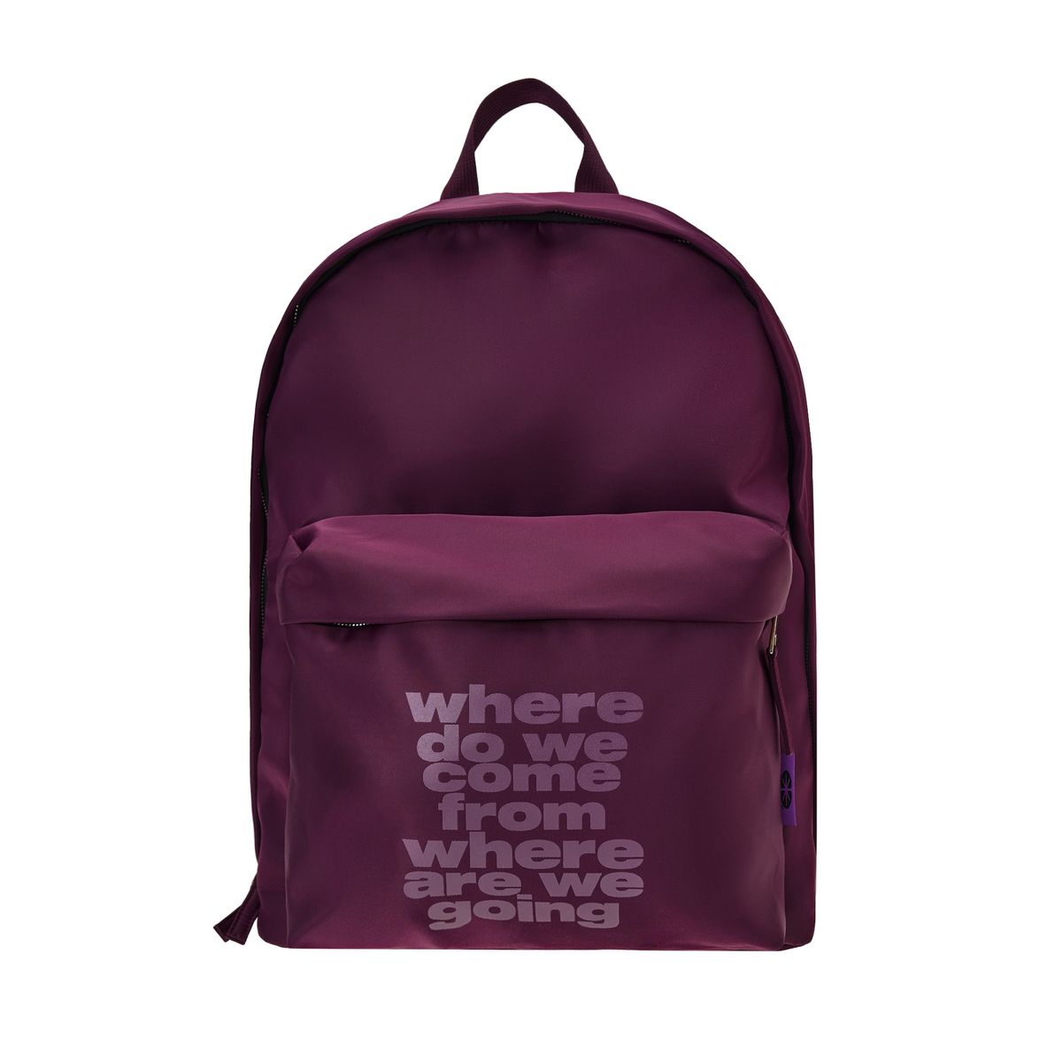이알티알(ERTR) ERTR Nylon Backpack Purple