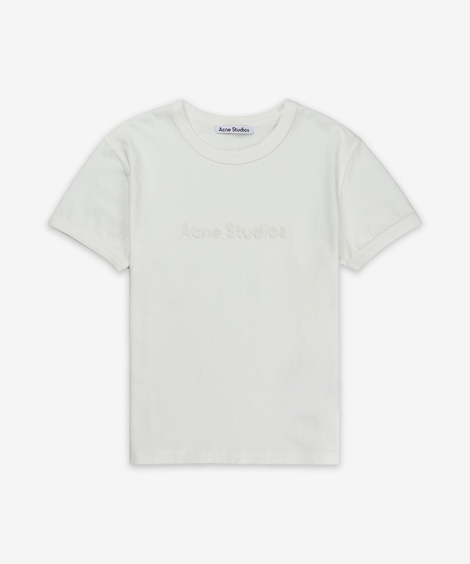 MUSINSA公式 | ACNE STUDIOS ロゴスリムフィット半袖Tシャツ 