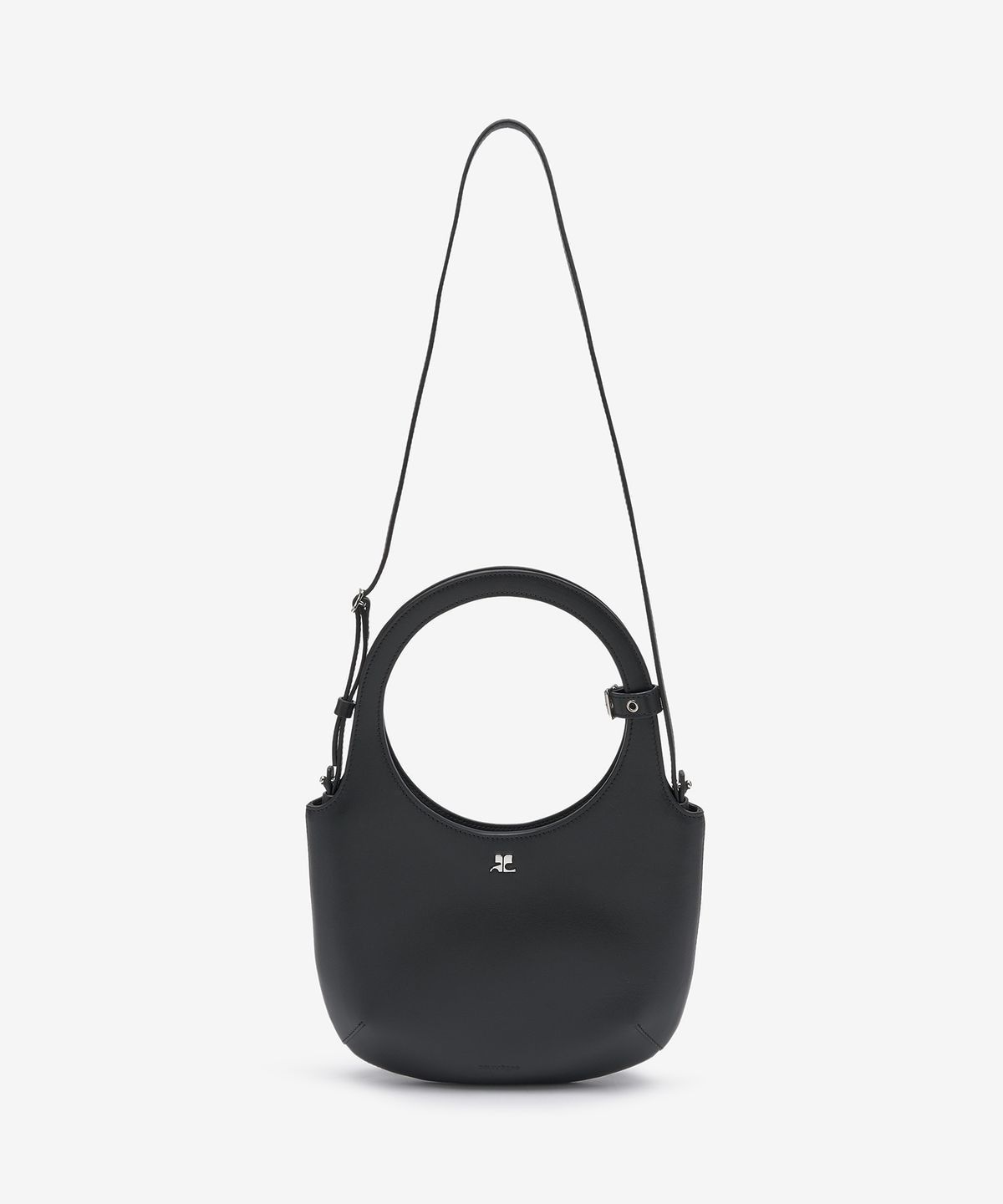 【COURREGES】Holly Leather Tote Bag/追跡可能/全国送料無料 Courreges Holy Leather Tote Bag | Saks Fifth Avenue