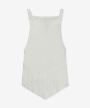 시그니처 포인티 립 니트 - 헤리티지 화이트 / VESMTO042FI00010001