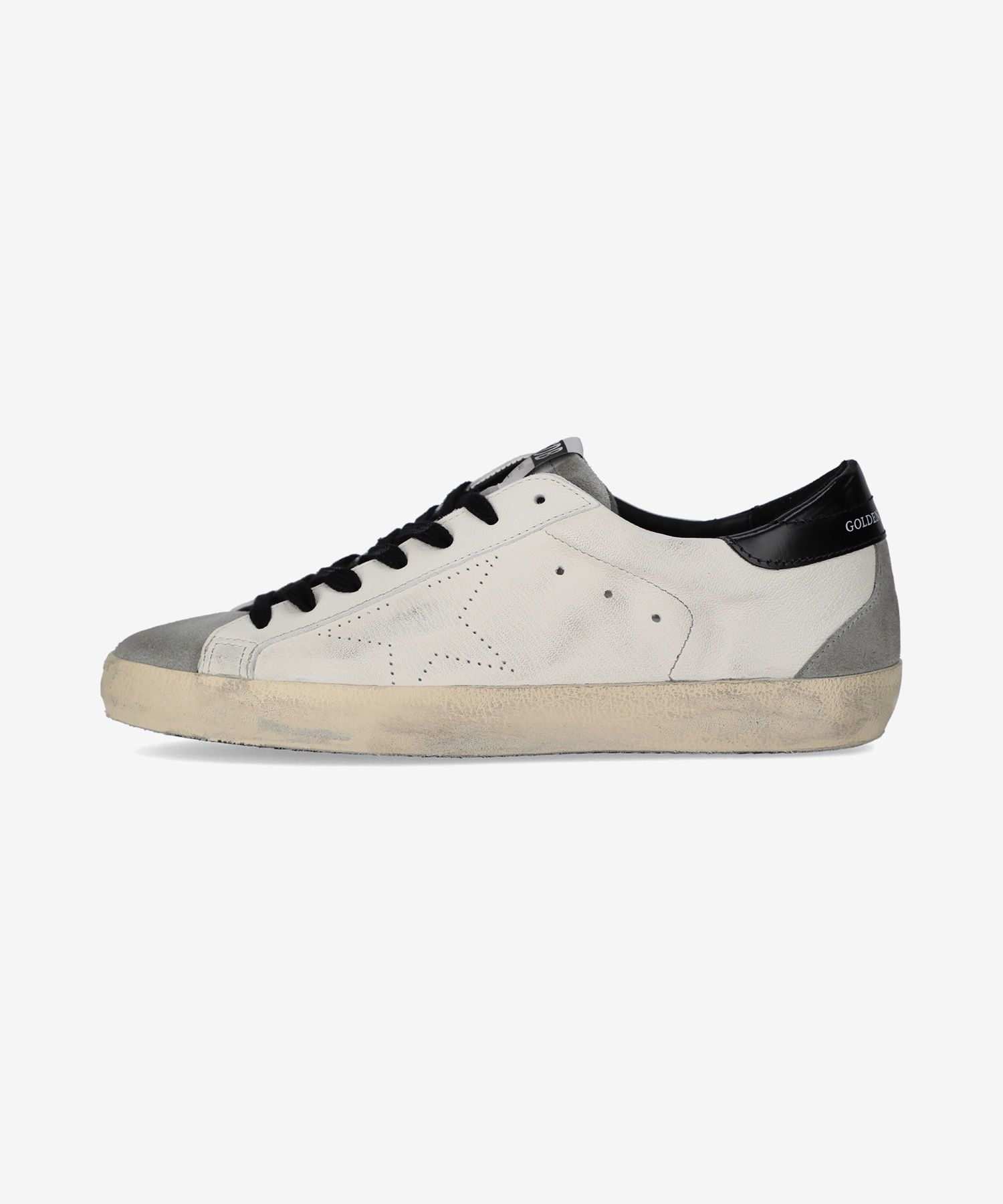 ★Golden Goose★ Superstar Black Tap Sneakers White Blue GMF MUSINSA | GOLDEN GOOSE Superstar Blacktap Sneakers - White
