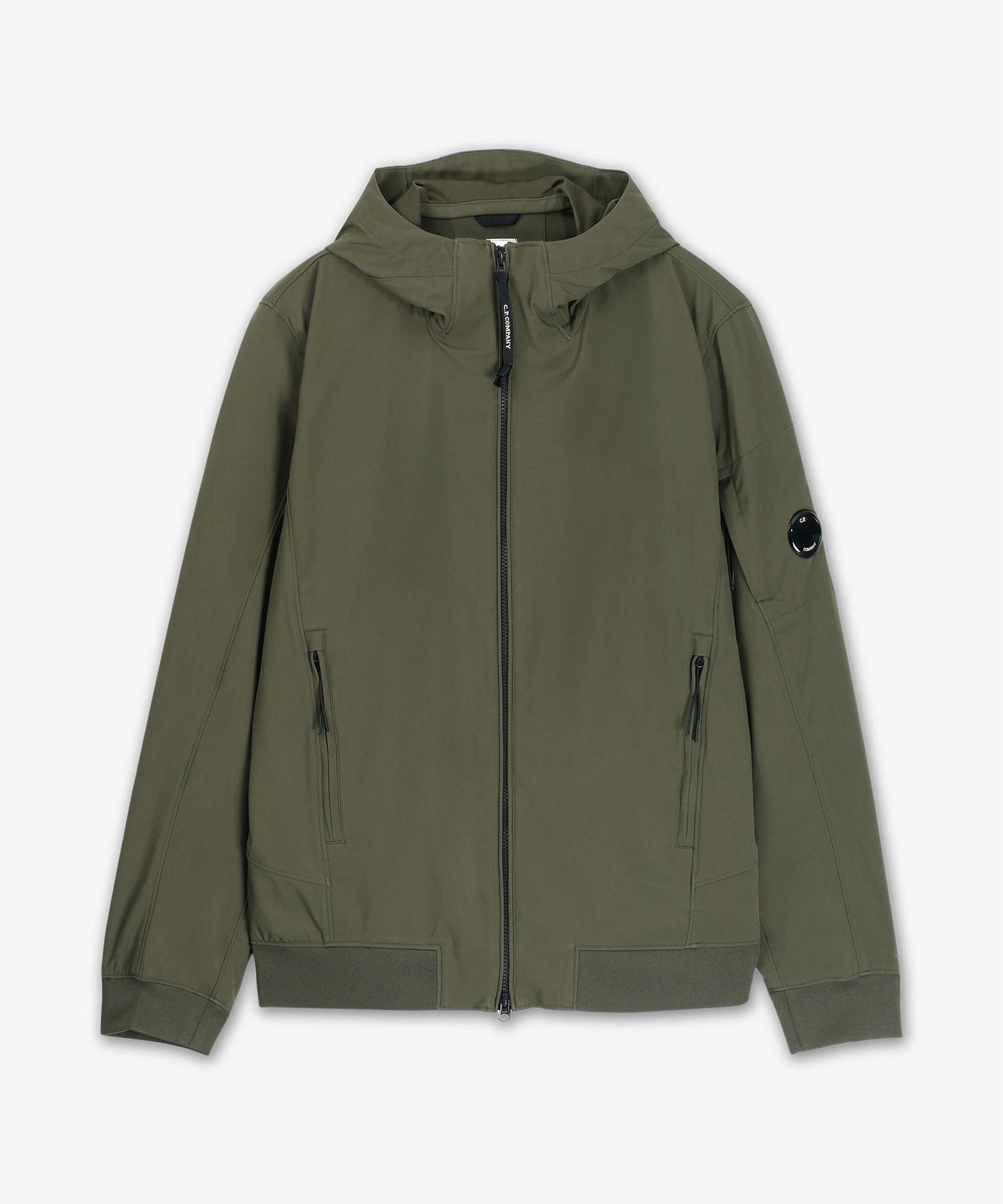 MUSINSA | CP Company CP Shell-R Goggle Jacket - Ivy Green