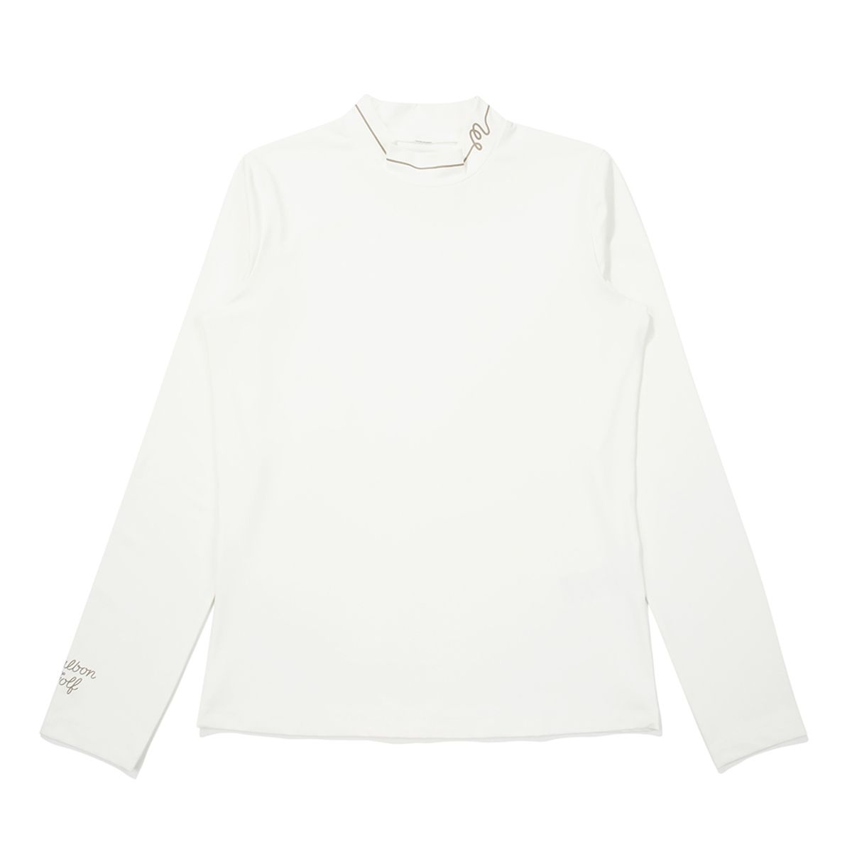 말본 골프(MALBON GOLF) 모크넥 베이스 레이어 OFF WHITE (WOMAN)