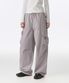 우먼즈 코튼 파라슈트 카고 팬츠 [퍼플 그레이]
