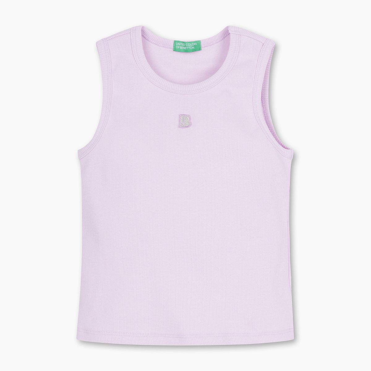 베네통키즈(BENETTONKIDS) 링거 나시 티셔츠_QATS06511LV