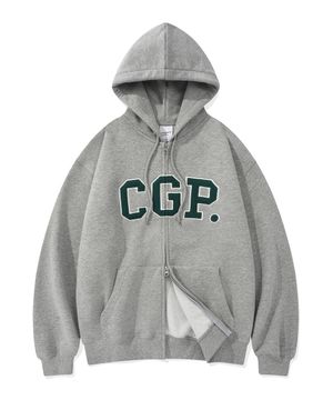 CGP 아치 로고 후드 집업_그린