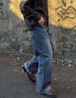 [변우석착용] 와이드 데님 팬츠 115544 [5color]