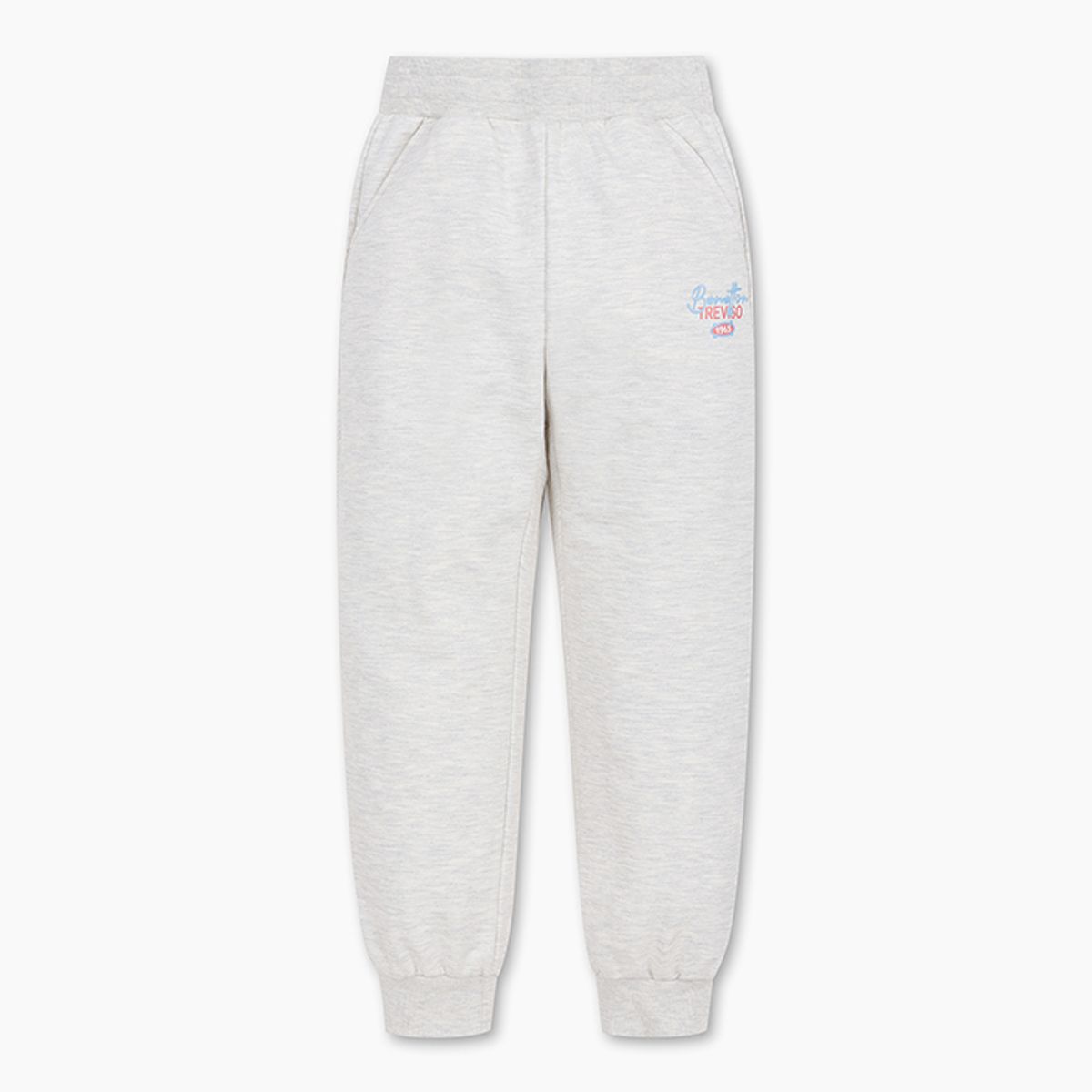베네통키즈(BENETTONKIDS) 레터링 조거팬츠_QATP04511MG