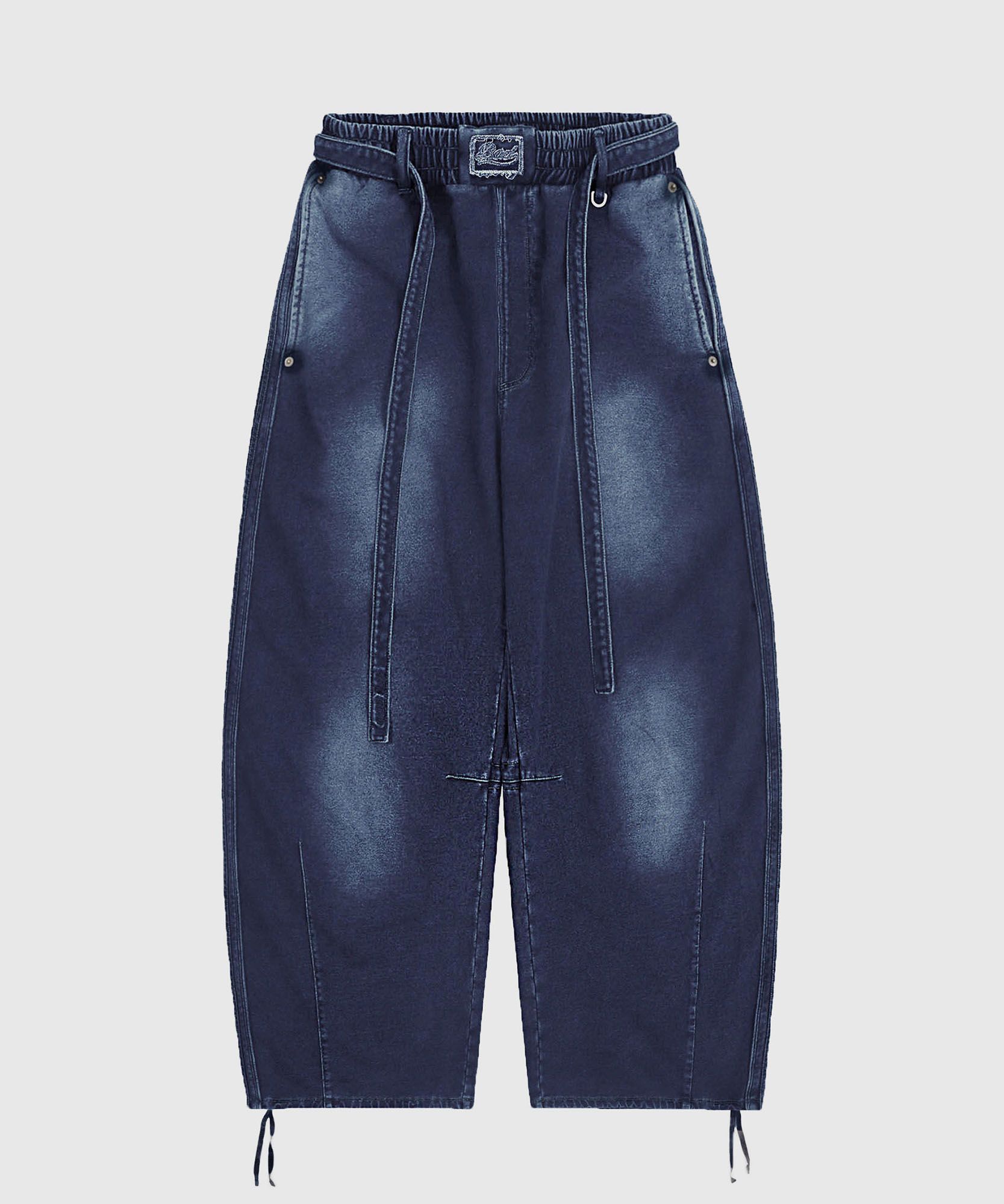 BADBLOOD ♥ Billy Washed Denim Sweatpants /追跡付 Badblood Billy Washed Denim Sweatpants Black – BBGSHOPHK