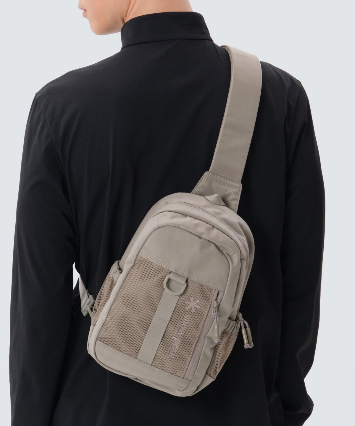 스노우피크 어패럴(SNOWPEAK APPAREL) 윈젤 슬링백 7L (S25SUFBG01) Beige Gray