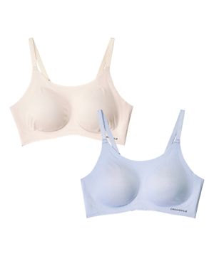 [2PACK] 소프트핏 쉘론 패드일체형 스트랩 브라