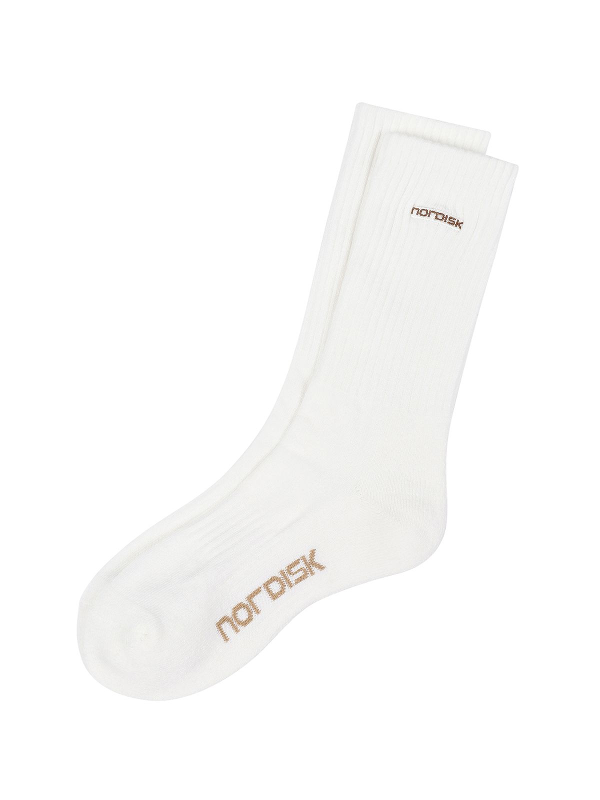 노르디스크(NORDISK) [휘게워크] 크루 삭스_Off White