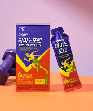 아미노포텐 1박스(10포) /고함량 에너지젤 아미노산