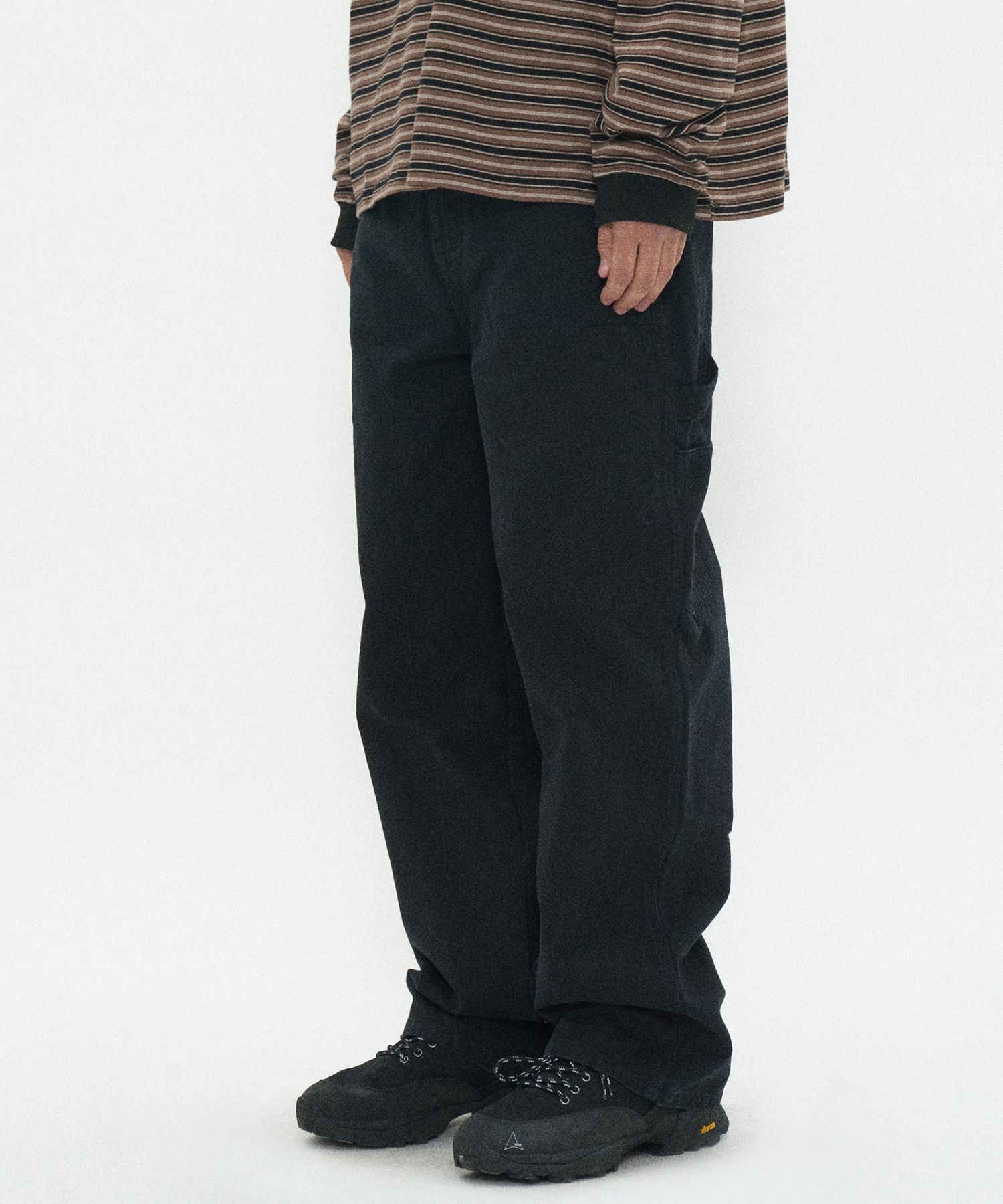 【PARTIMENTO】 Canvas Works Pants /追跡付 MUSINSA公式 | PARTIMENTO Canvas Work Pants Black