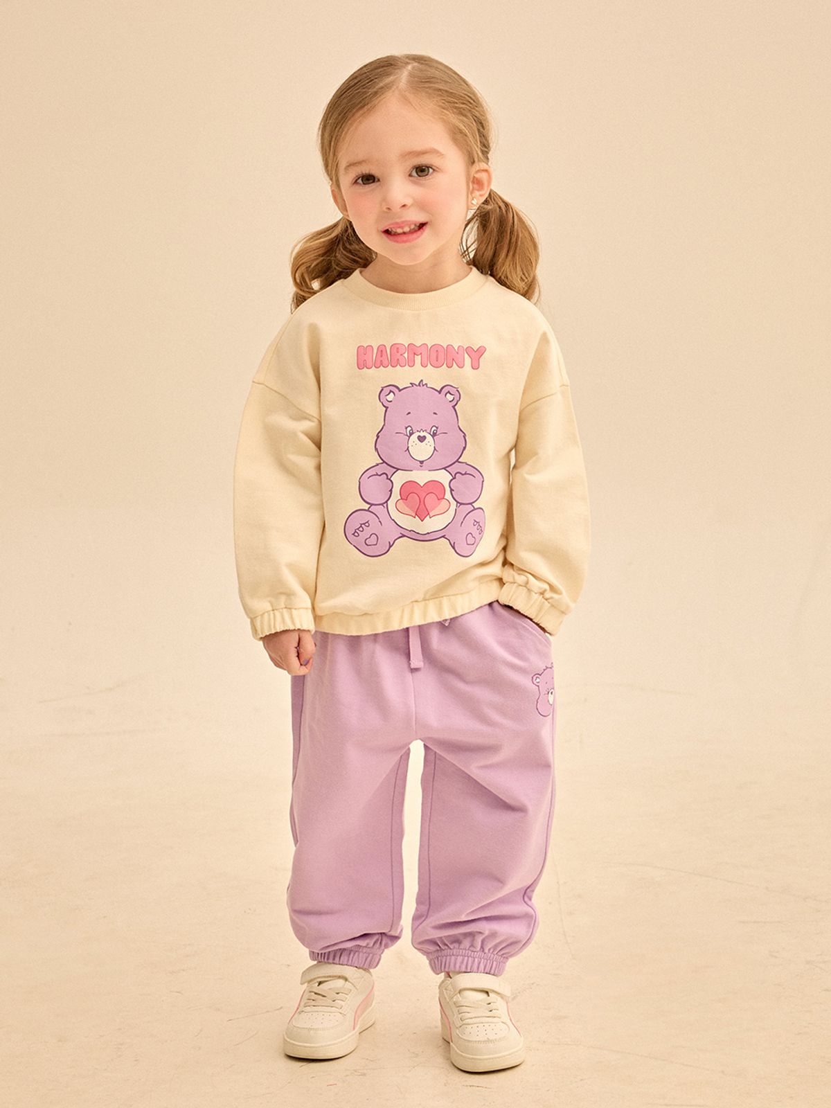 케어베어(CAREBEARS) 하모니베어 크롭밴드 상하복