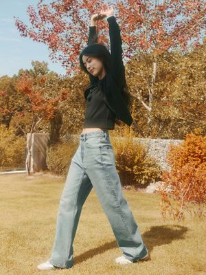 여성) 세미 와이드 데님_MSF5DP2904