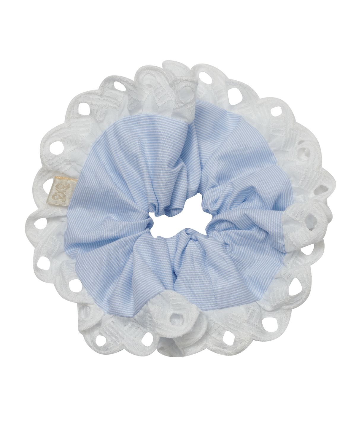 타입서비스(TYPESERVICE) Lace Scrunchie [Sky Blue]