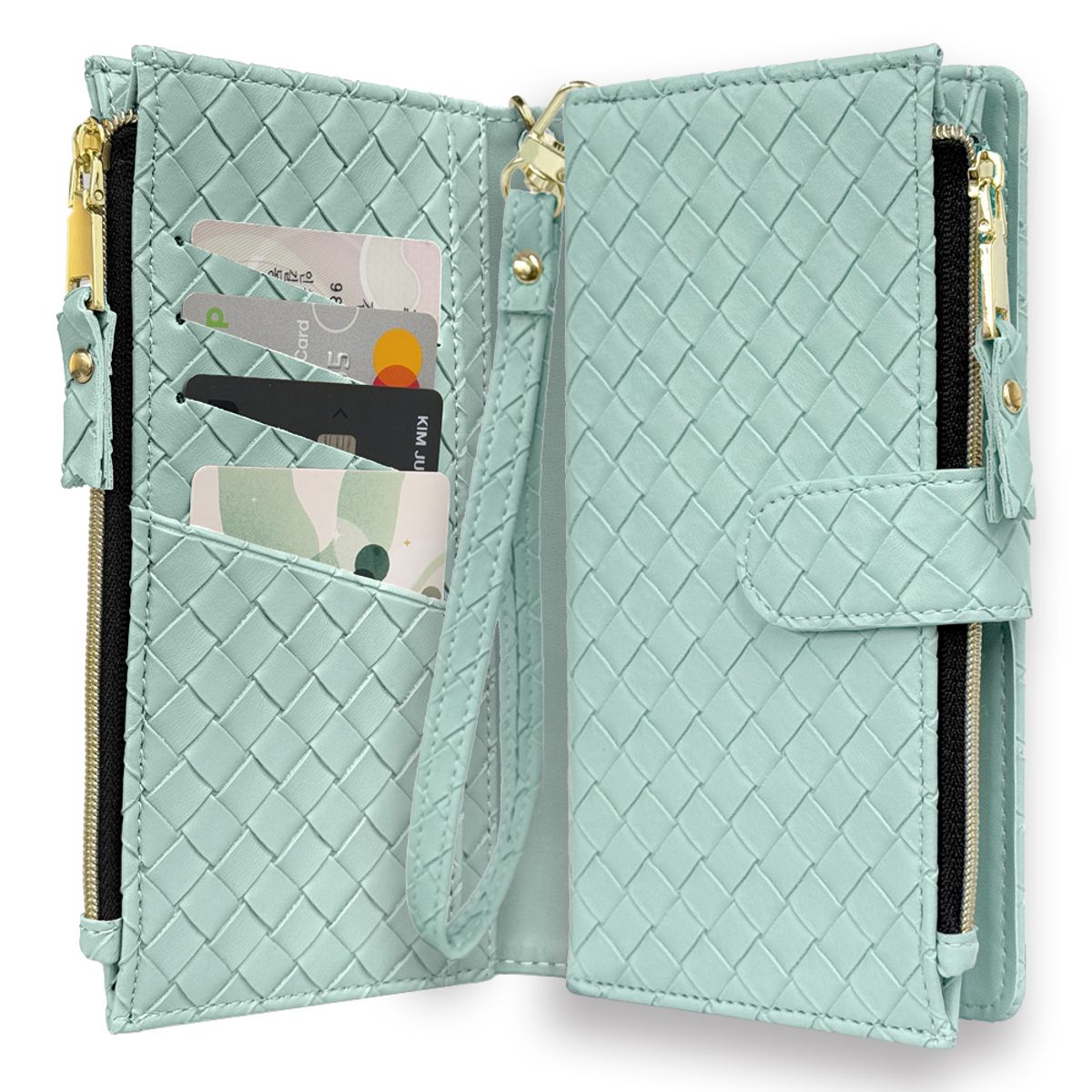 하이온(HIGHON) 갤럭시 A51 케이스 가더아티 Z 가죽 지퍼형 지갑 다이어리