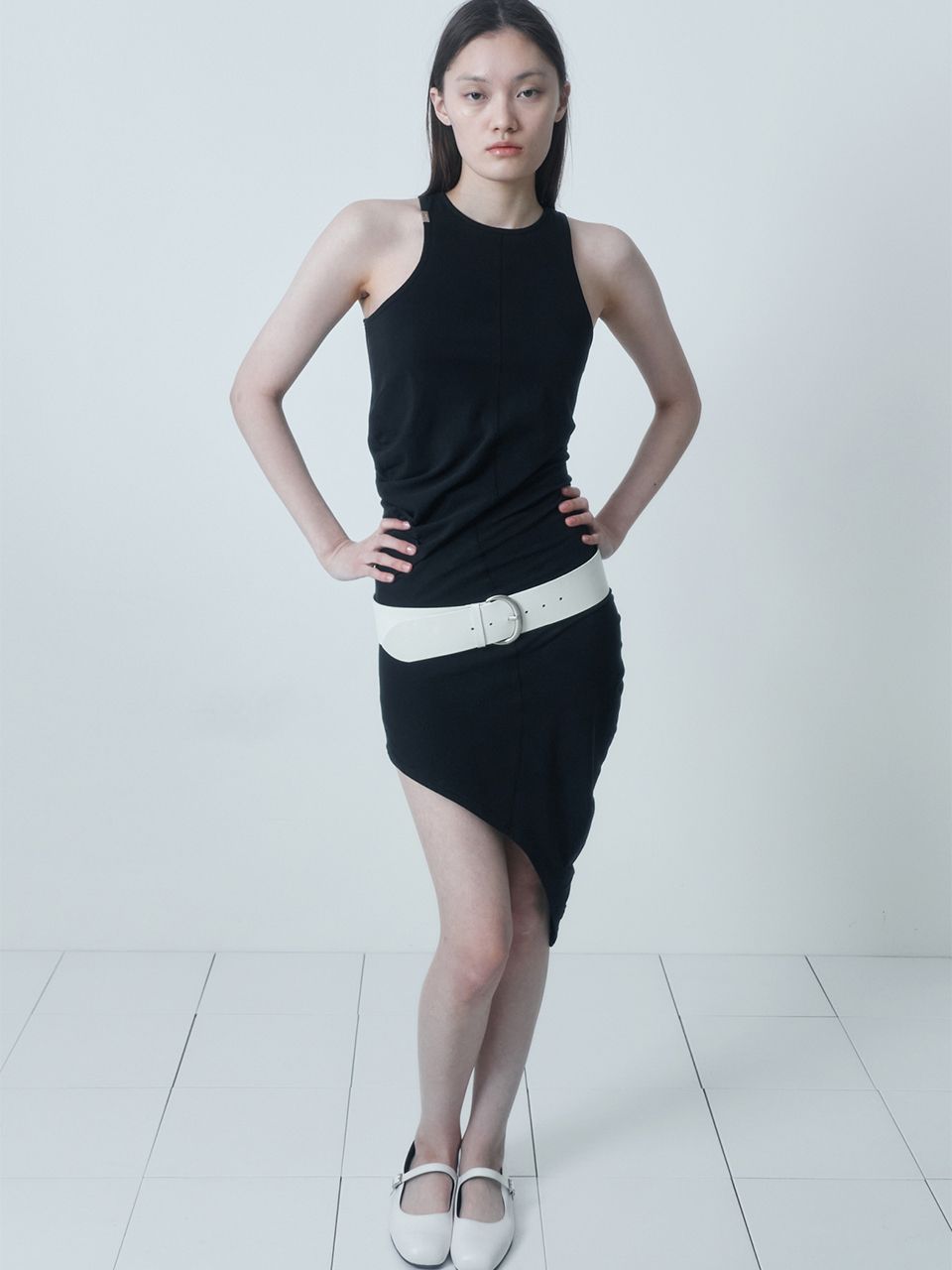 ★CERRIC★WAVE LONG SLEEVELESS DRESS★1572★Grey★韓国★人気 Amazon.com: ZESICA Women's 2025 Summer Ruched Bodycon Dress