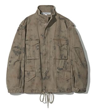 VTG 워시드 M-65 필드 자켓 샌드 카모