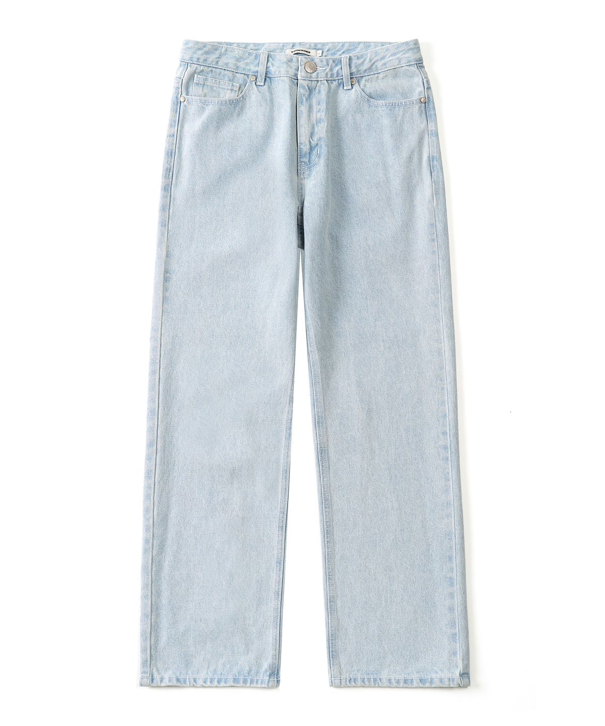 엑스컨테이너(EXCONTAINER) WIDE DENIM PANTS (SKY BLUE)